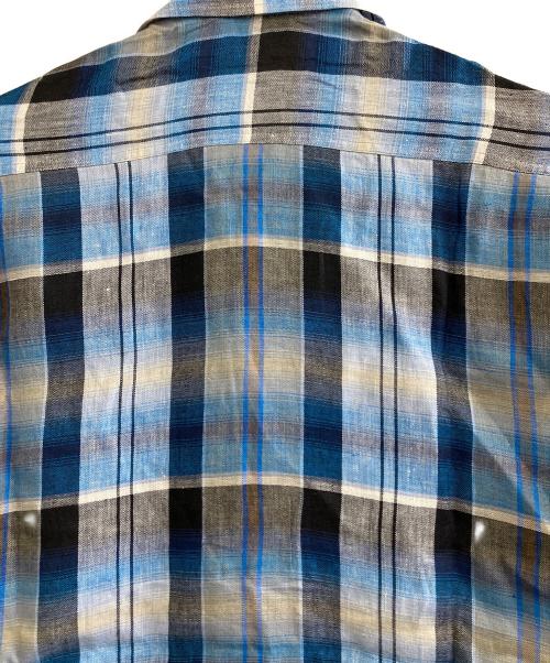 ERMENEGILDO ZEGNA（エルメネジルド・ゼニア）Ermenegildo Zegna (エルメネジルド・ゼニア) 長袖シャツ ブルー サイズ:2の古着・服飾アイテム