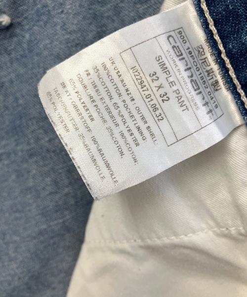 CarHartt（カーハート）CarHartt (カーハート) SIMPLE PANT インディゴ サイズ:32×32の古着・服飾アイテム