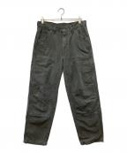 LEVI'Sリーバイス）の古着「ダブルニーパンツ」｜チャコールグレー