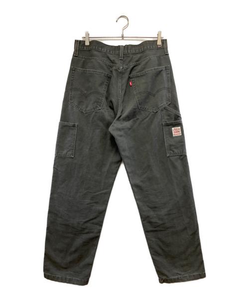 LEVI'S（リーバイス）LEVI'S (リーバイス) ダブルニーパンツ チャコールグレー サイズ:W32の古着・服飾アイテム
