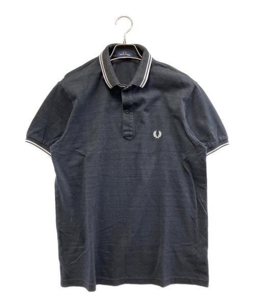 FRED PERRY（フレッドペリー）FRED PERRY (フレッドペリー) ポロシャツ ブラック サイズ:LーFPの古着・服飾アイテム
