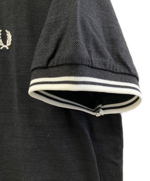 FRED PERRY（フレッドペリー）FRED PERRY (フレッドペリー) ポロシャツ ブラック サイズ:LーFPの古着・服飾アイテム