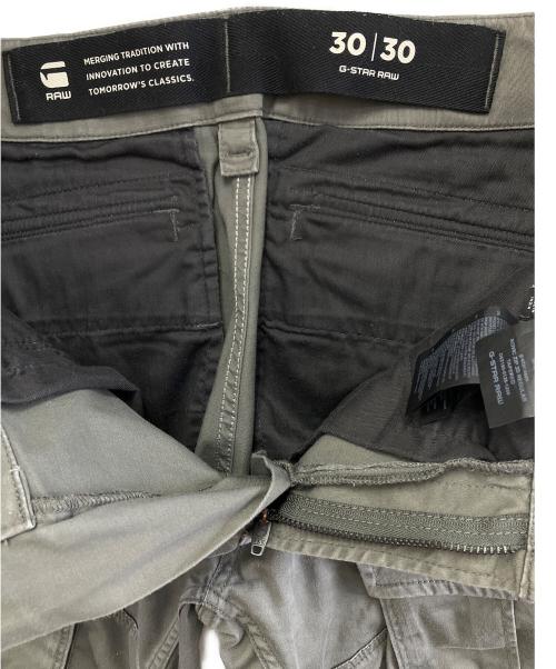 G-STAR RAW（ジースターロゥ）G-STAR RAW (ジースターロゥ) カーゴパンツ グリーン サイズ:30/30の古着・服飾アイテム