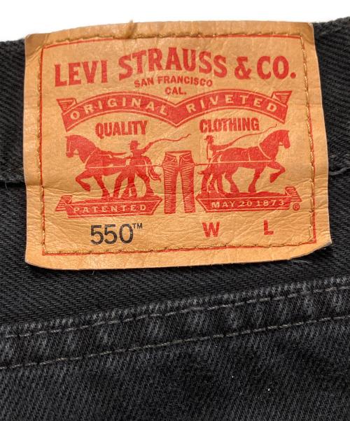 LEVI'S（リーバイス）LEVI'S (リーバイス) バギーデニムパンツ ブラック サイズ:L44W29の古着・服飾アイテム