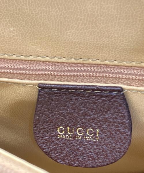 GUCCI（グッチ）GUCCI (グッチ) ハンドバッグ ブラウンの古着・服飾アイテム