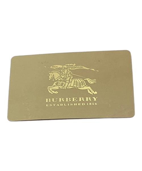 BURBERRY（バーバリー）BURBERRY (バーバリー) ハンドバッグ ブラック×グレーの古着・服飾アイテム