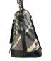 中古・古着 BURBERRY (バーバリー) ハンドバッグ ブラック×グレー：8000円