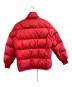 MONCLER (モンクレール) ダウンジャケット レッド サイズ:胸囲：82 身長：155：7000円