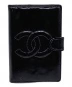 CHANELシャネル）の古着「手帳カバー」｜ブラック