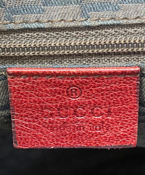 GUCCI（グッチ）GUCCI (グッチ) ワンショルダーバッグ レッドの古着・服飾アイテム
