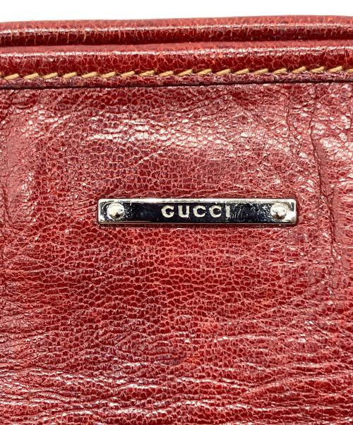 GUCCI（グッチ）GUCCI (グッチ) ワンショルダーバッグ レッドの古着・服飾アイテム