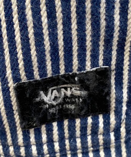 VANS（ヴァンズ）VANS (ヴァンズ) ヒッコリーストライプチョアコート ネイビー×ホワイト サイズ:Lの古着・服飾アイテム