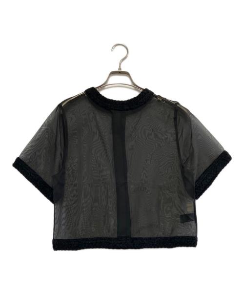 UNITED ARROWS（ユナイテッドアローズ）UNITED ARROWS (ユナイテッドアローズ) 半袖ブラウス ブラック サイズ:FREEの古着・服飾アイテム