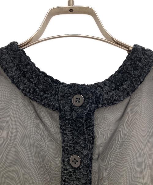 UNITED ARROWS（ユナイテッドアローズ）UNITED ARROWS (ユナイテッドアローズ) 半袖ブラウス ブラック サイズ:FREEの古着・服飾アイテム