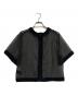 UNITED ARROWS（ユナイテッドアローズ）の古着「半袖ブラウス」｜ブラック