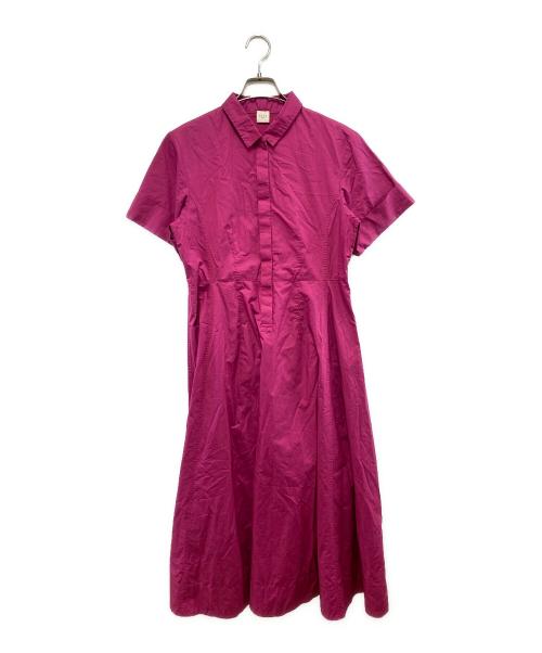 EFFE BEAMS（エッフェ ビームス）EFFE BEAMS (エッフェ ビームス) 半袖ワンピース パープル サイズ:38の古着・服飾アイテム
