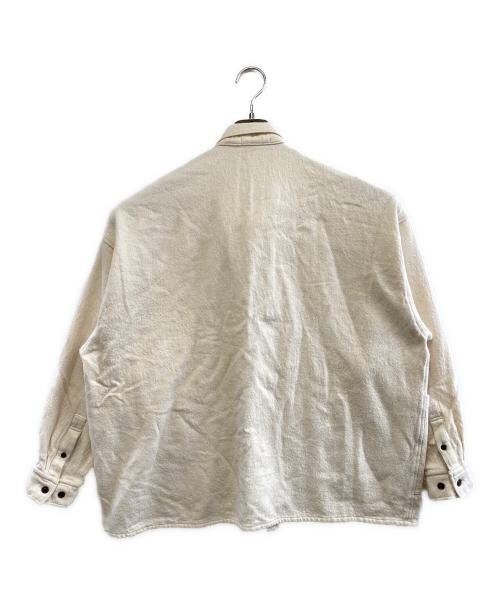 nestrobe confect（ネストローブ コンフェクト）nestrobe confect (ネストローブ コンフェクト) 長袖シャツ アイボリー サイズ:Fの古着・服飾アイテム