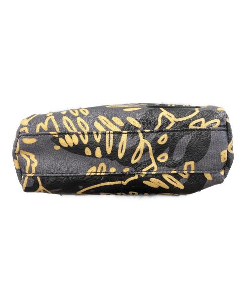 Vivienne Westwood（ヴィヴィアンウエストウッド）Vivienne Westwood (ヴィヴィアンウエストウッド) ショルダーバッグ ブラック×ベージュの古着・服飾アイテム