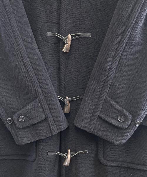 MONTGOMERY（モンゴメリー）MONTGOMERY (モンゴメリー) ダッフルコート ブラック サイズ:UK:36　USA:36 EURO:46の古着・服飾アイテム