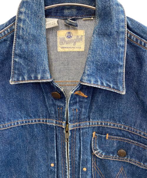 Wrangler（ラングラー）Wrangler (ラングラー) 11MJZウエスタンジャケット インディゴ サイズ:Mの古着・服飾アイテム