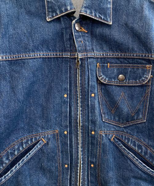 Wrangler（ラングラー）Wrangler (ラングラー) 11MJZウエスタンジャケット インディゴ サイズ:Mの古着・服飾アイテム