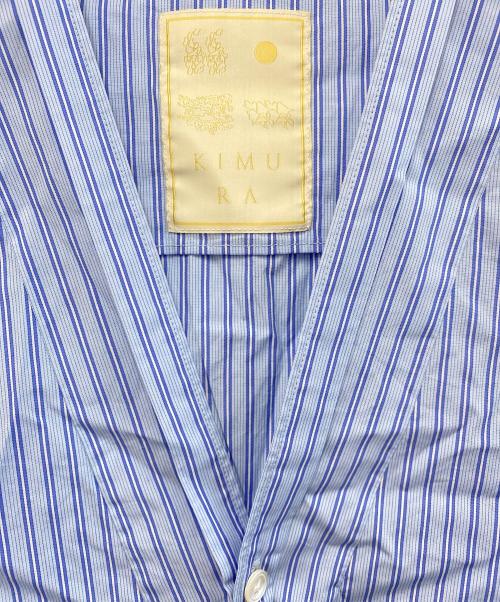 KIMURA（キムラ）KIMURA (キムラ) 薄手カーディガン ブルー サイズ:3の古着・服飾アイテム