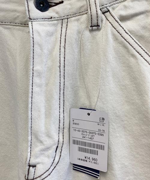 NAUTICA（ノーティカ）NAUTICA (ノーティカ) クラッシュドデニムパンツ ホワイト サイズ:M 未使用品の古着・服飾アイテム