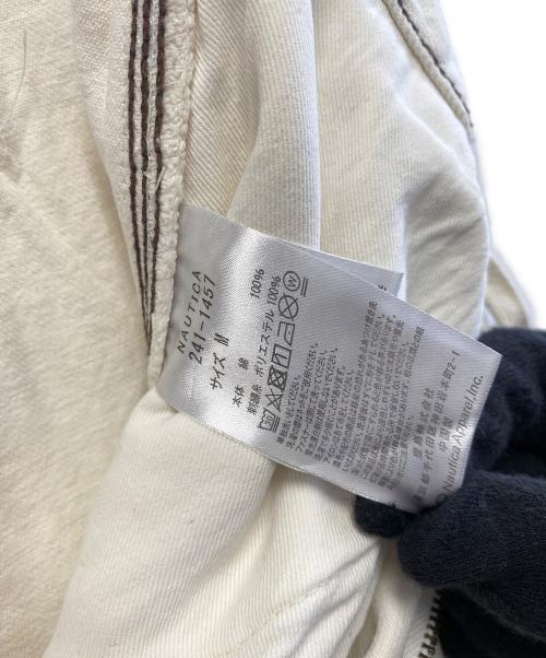 NAUTICA（ノーティカ）NAUTICA (ノーティカ) クラッシュドデニムパンツ ホワイト サイズ:M 未使用品の古着・服飾アイテム