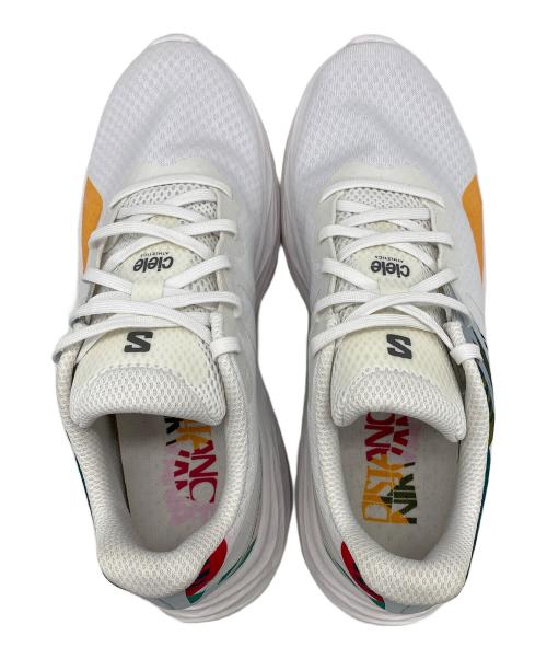 SALOMON（サロモン）SALOMON (サロモン) Ciele Aero Glide ローカットスニーカー ホワイト サイズ:27の古着・服飾アイテム