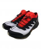 SALOMONサロモン）の古着「シューズ」｜ブラック×レッド