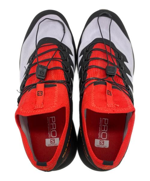 SALOMON（サロモン）SALOMON (サロモン) シューズ ブラック×レッド サイズ:27.5の古着・服飾アイテム