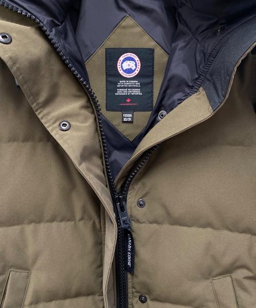 CANADA GOOSE（カナダグース）CANADA GOOSE (カナダグース) ダウンジャケット グリーン サイズ:XS/TPの古着・服飾アイテム