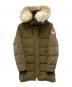 CANADA GOOSE（カナダグース）の古着「ダウンジャケット」｜グリーン