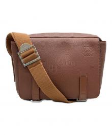 LOEWE（ロエベ）の古着「ミリタリーメッセンジャーバッグ」｜ブラウン