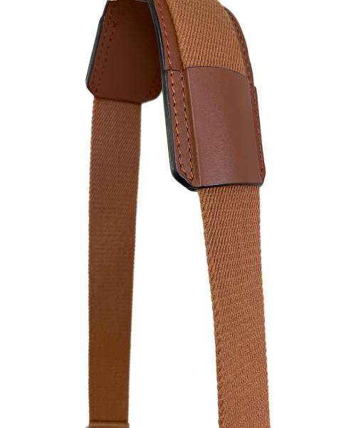 LOEWE（ロエベ）LOEWE (ロエベ) ミリタリーメッセンジャーバッグ ブラウンの古着・服飾アイテム