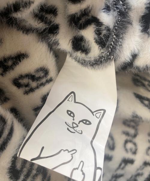 RIPNDIP（リップンディップ）RIPNDIP (リップンディップ) 厚手ニット ブラック サイズ:Lの古着・服飾アイテム