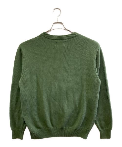 stussy（ステューシー）stussy (ステューシー) 厚手ニット グリーン サイズ:Sの古着・服飾アイテム