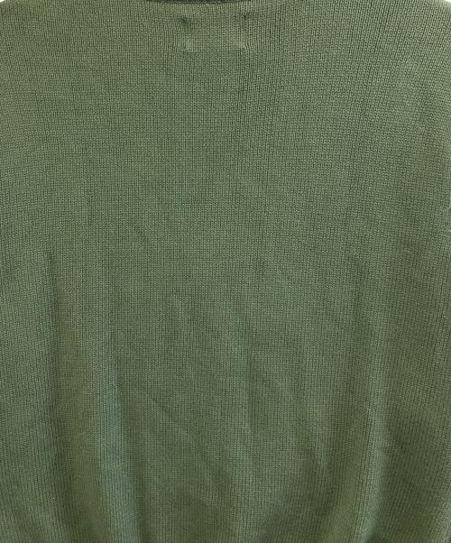 stussy（ステューシー）stussy (ステューシー) 厚手ニット グリーン サイズ:Sの古着・服飾アイテム