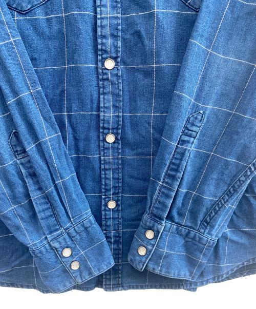 LEVI'S（リーバイス）LEVI'S (リーバイス) 長袖シャツ ネイビー サイズ:Mの古着・服飾アイテム