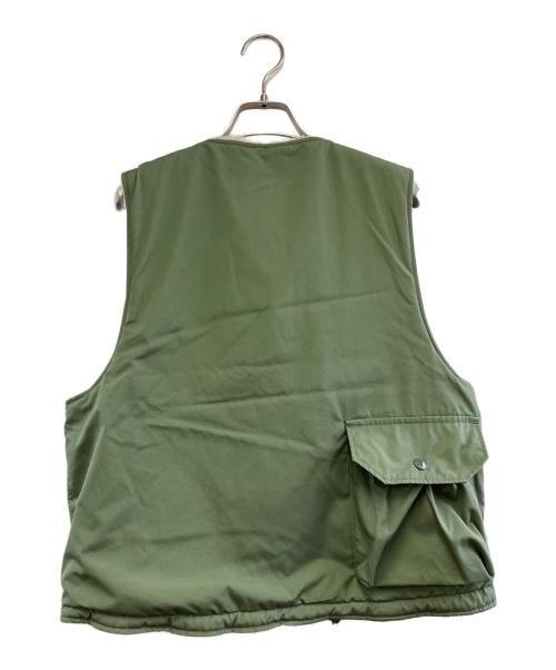 Engineered Garments（エンジニアド ガーメンツ）Engineered Garments (エンジニアド ガーメンツ) Cover Vest-PC Poplin カーキ サイズ:Sの古着・服飾アイテム