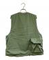 Engineered Garments (エンジニアド ガーメンツ) Cover Vest-PC Poplin カーキ サイズ:S：19000円