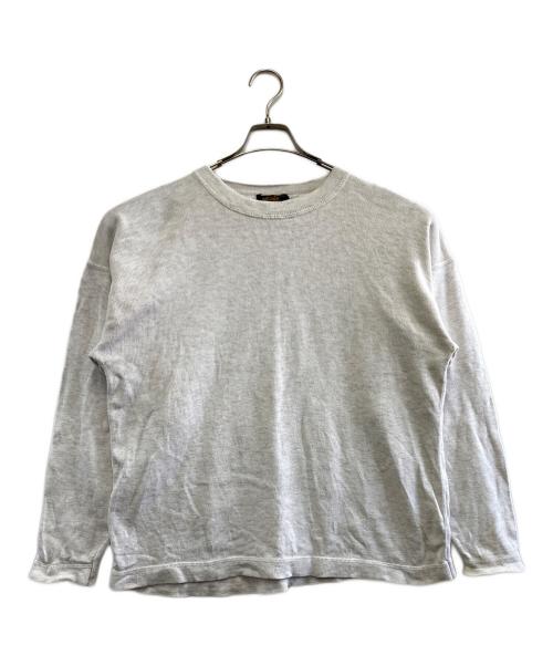 Eddie Bauer（エディーバウアー）Eddie Bauer (エディーバウアー) スウェット ベージュ サイズ:Lの古着・服飾アイテム