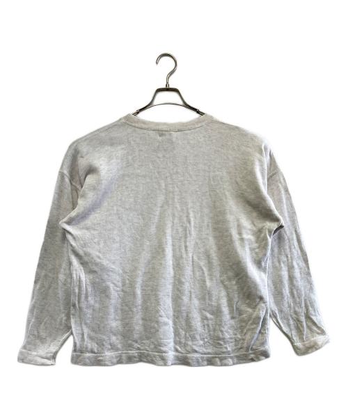 Eddie Bauer（エディーバウアー）Eddie Bauer (エディーバウアー) スウェット ベージュ サイズ:Lの古着・服飾アイテム