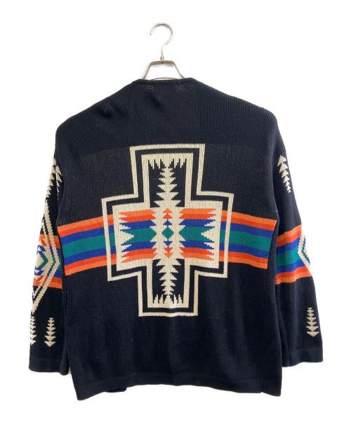 PENDLETON（ペンドルトン）PENDLETON (ペンドルトン) ニットカーディガン ブラック サイズ:Sの古着・服飾アイテム