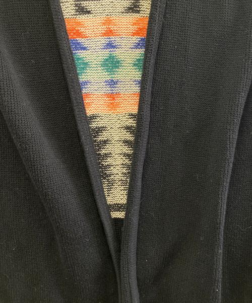 PENDLETON（ペンドルトン）PENDLETON (ペンドルトン) ニットカーディガン ブラック サイズ:Sの古着・服飾アイテム