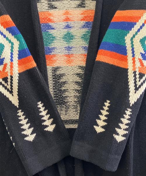 PENDLETON（ペンドルトン）PENDLETON (ペンドルトン) ニットカーディガン ブラック サイズ:Sの古着・服飾アイテム