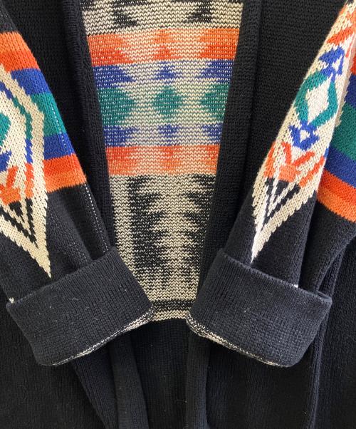 PENDLETON（ペンドルトン）PENDLETON (ペンドルトン) ニットカーディガン ブラック サイズ:Sの古着・服飾アイテム