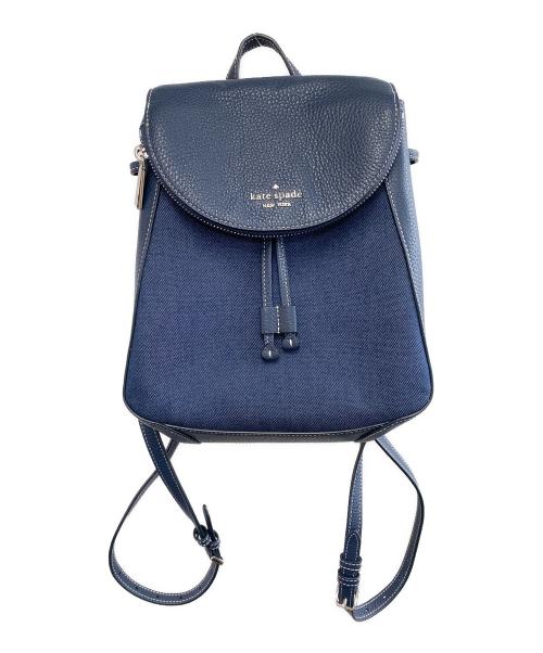 Kate Spade（ケイトスペード）Kate Spade (ケイトスペード) リュック ネイビー×インディゴの古着・服飾アイテム