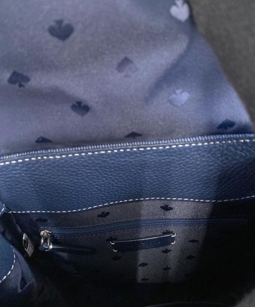 Kate Spade（ケイトスペード）Kate Spade (ケイトスペード) リュック ネイビー×インディゴの古着・服飾アイテム