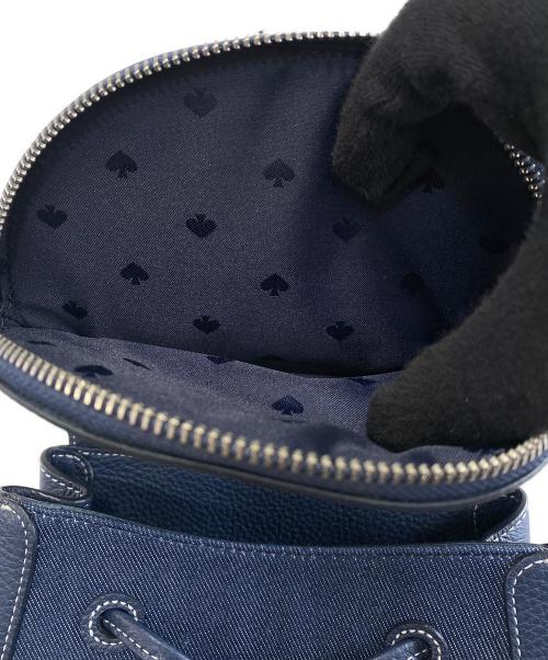 Kate Spade（ケイトスペード）Kate Spade (ケイトスペード) リュック ネイビー×インディゴの古着・服飾アイテム